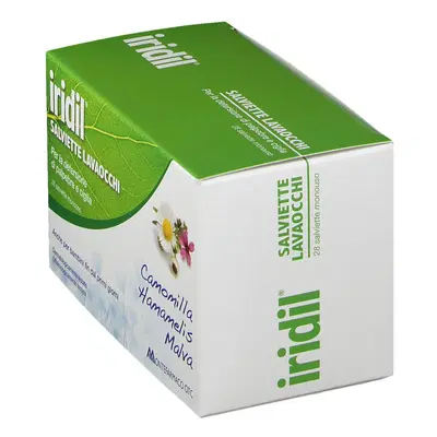 IRIDIL SALVIETTINE LAVAOCCHI 28 PEZZI IRIDIL SALVIETTINE LAVAOCCHI 28 PEZZI