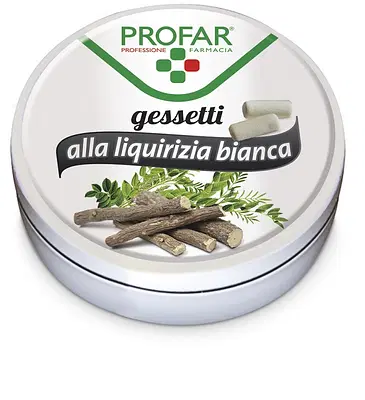 PROFAR GESSETTI LIQUIRIZIA BIANCHI 40 G PROFAR GESSETTI LIQUIRIZIA BIANCHI 40 G