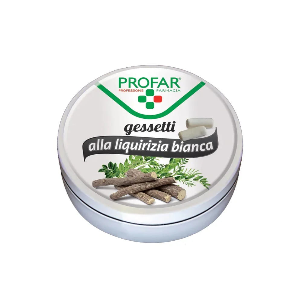 PROFAR GESSETTI LIQUIRIZIA BIANCHI 40 G