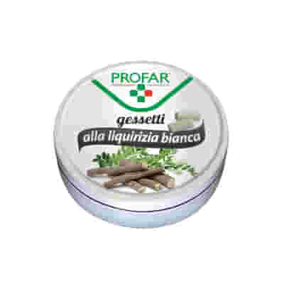 PROFAR GESSETTI LIQUIRIZIA BIANCHI 40 G