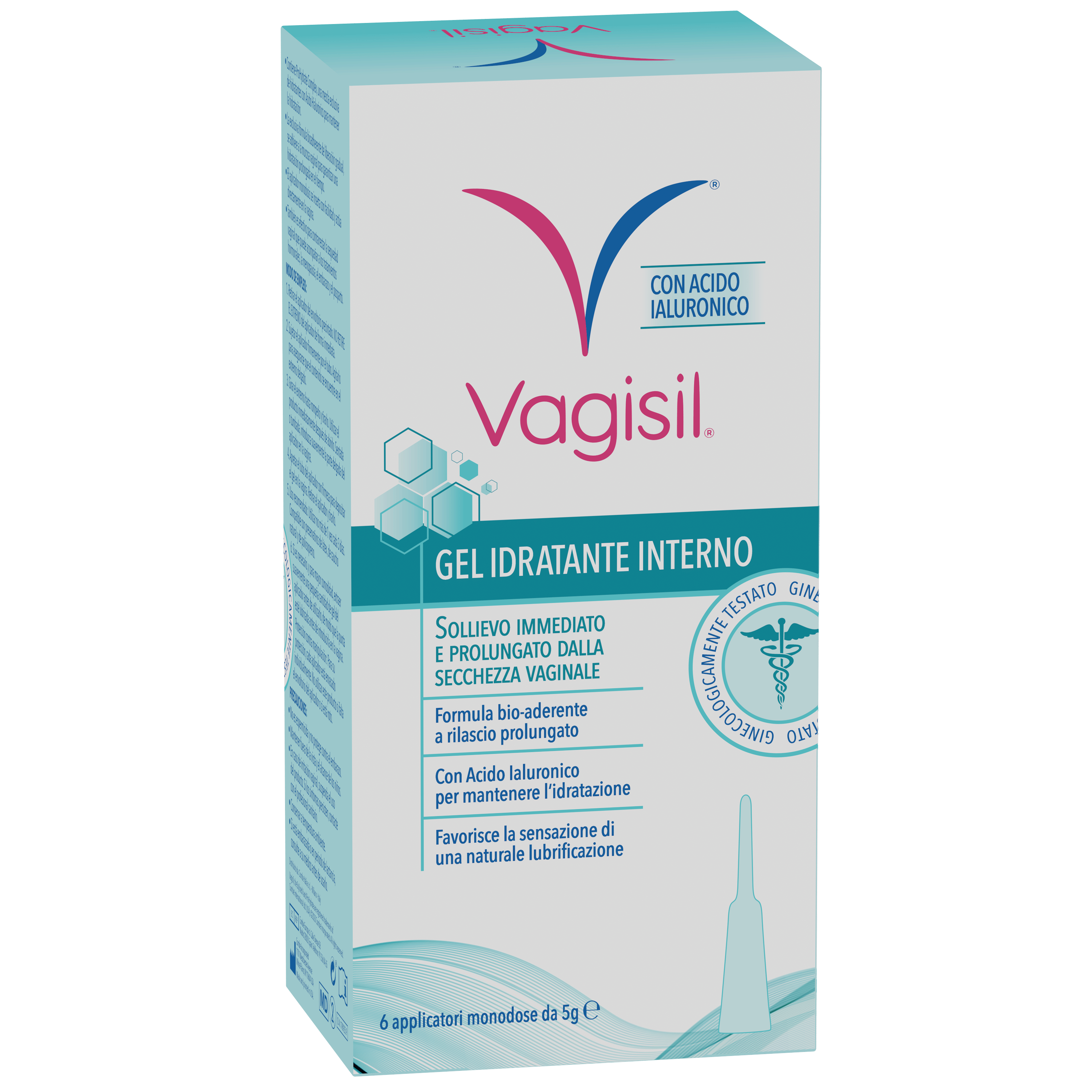 VAGISIL INTIMA GEL IDRATANTE VAGINALE 6 APPLICAZIONI MONODOSE 5 G