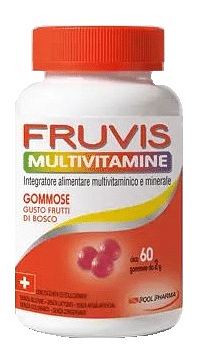 FRUVIS MULTIVITAMINE GOMMOSE 60 GELATINE DA 2 G