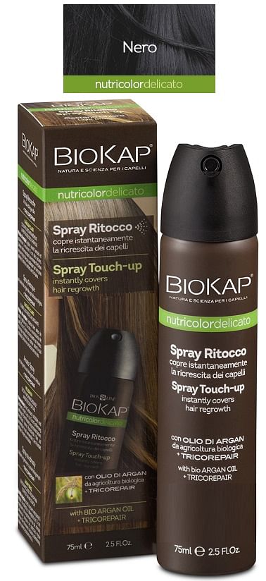 Bios Line Biokap Nutricolor Spray Ritocco Nero 75ml-image