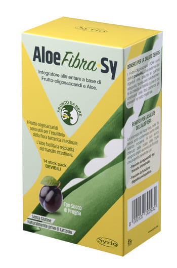 ALOE FIBRA SY 14 STICK PACK BEVIBILI SENZA GLUTINE NATURALMENTE PRIVO DI LATTOSIO