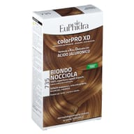 EUPHIDRA COLORPRO XD 735 BIONDO NOCCIOLA GEL COLORANTE CAPELLI IN FLACONE + ATTIVANTE + BALSAMO + GUANTI