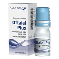 SOLUZIONE OFTALMICA OFTAIAL PLUS ACIDO IALURONICO 0,4% E TAURINA 10ML