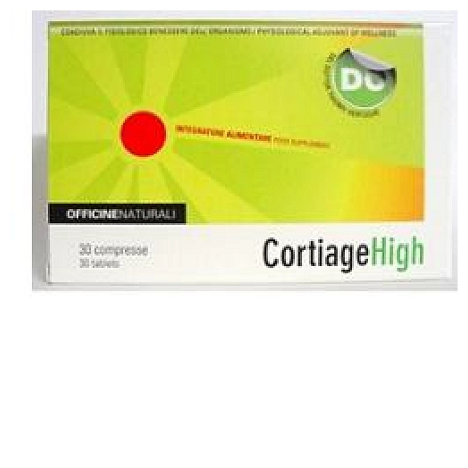 Cortiage High 30 Compresse 550 Mg