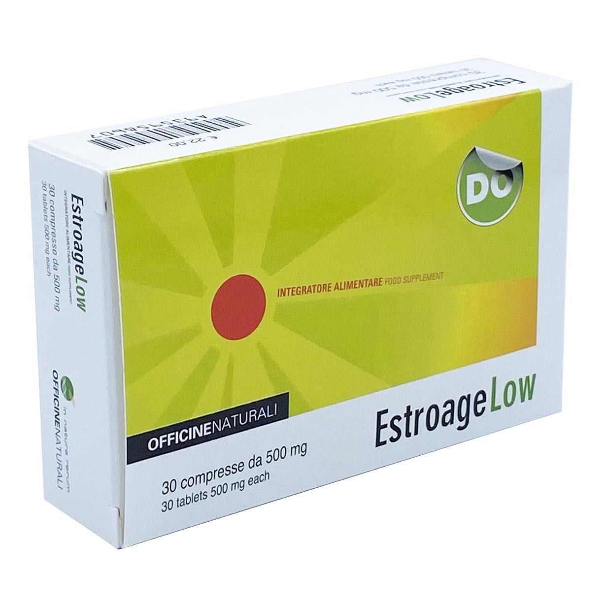 Estroage Low 30 Compresse 500 Mg