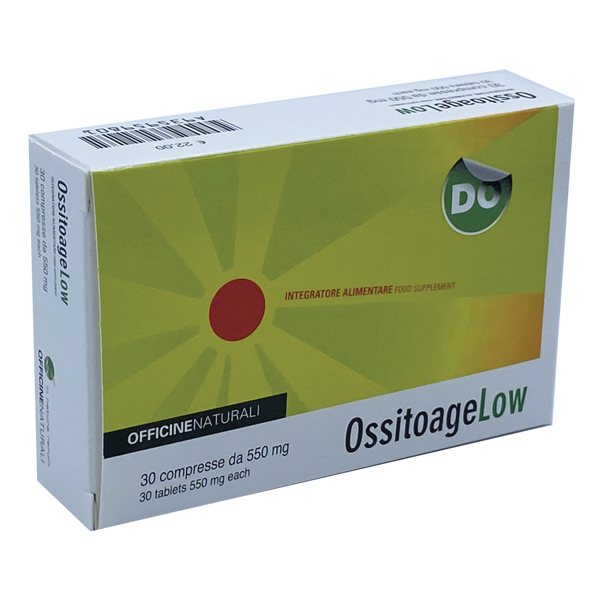 OSSITOAGE LOW 30 COMPRESSE DA 550 MG