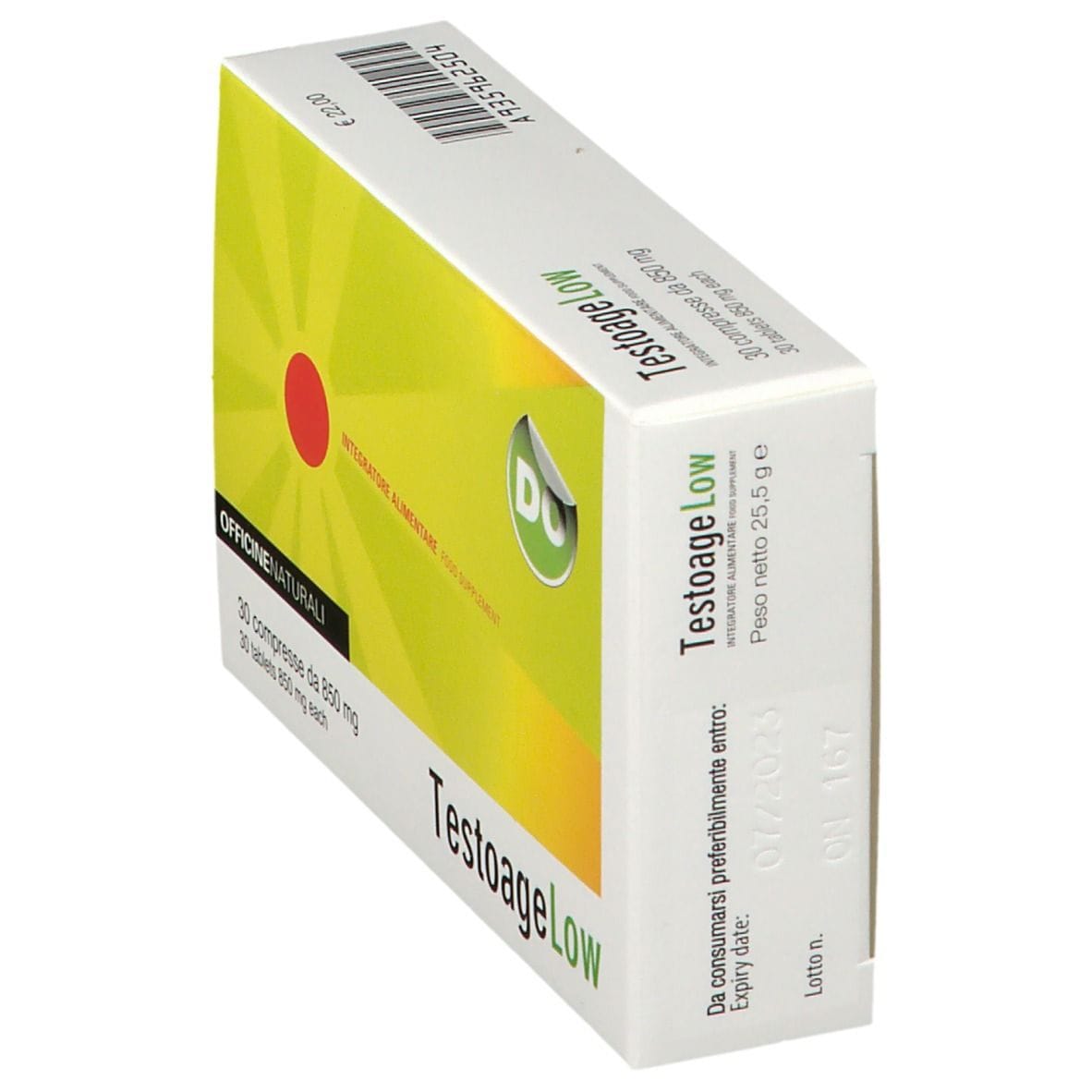 TESTOAGE LOW 30 CPR 850 MACERATO GLICERICO