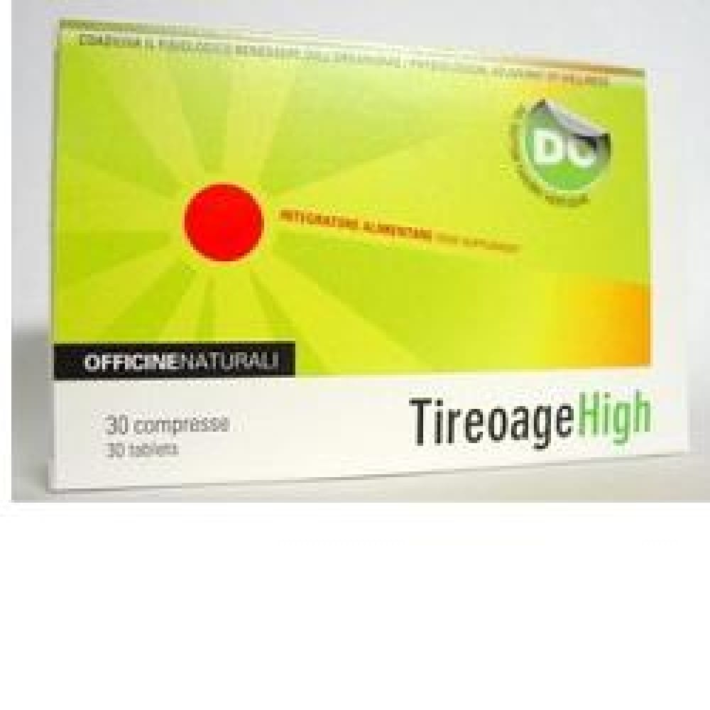 Integratore Tireoage High con Marrubio e Melissa, 30 compresse