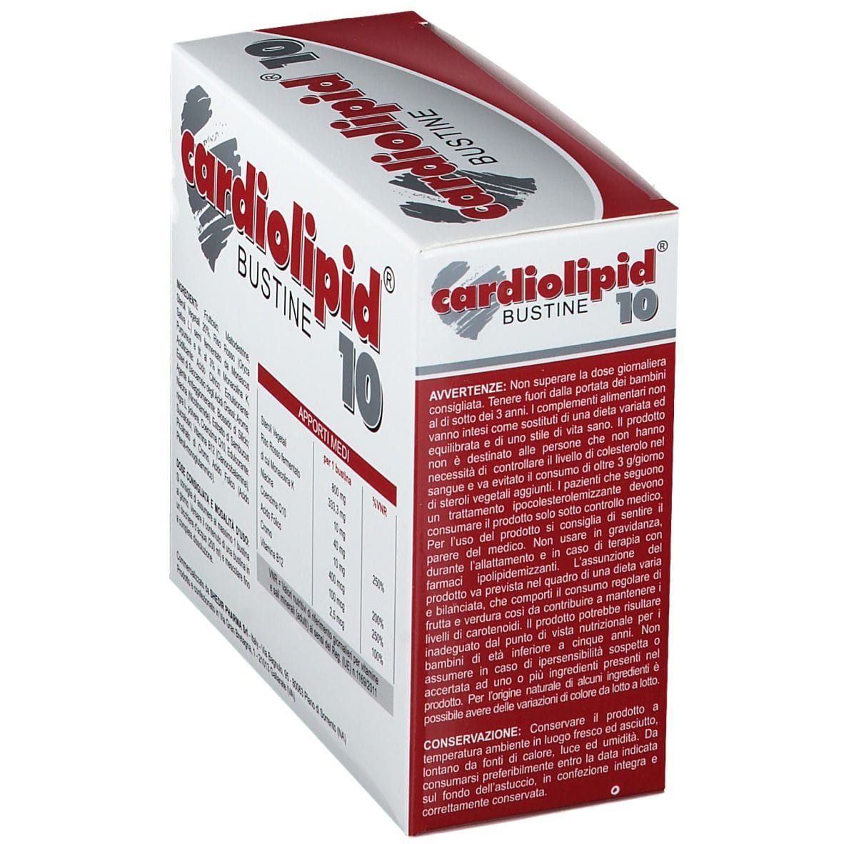 CARDIOLIPID 10 20 BUSTINE