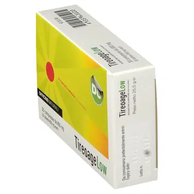 TIREOAGE LOW 30 COMPRESSE 850 MG TIREOAGE LOW 30 COMPRESSE 850 MG