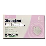 AGO PER PENNA DA INSULINA GLUCOJECT 6 MM GAUGE 32 100 PEZZI