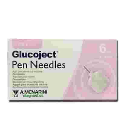 AGO PER PENNA DA INSULINA GLUCOJECT 6 MM GAUGE 32 100 PEZZI