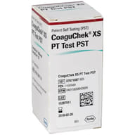 COAGUCHEK XS PT PST 24 STRISCE TEST