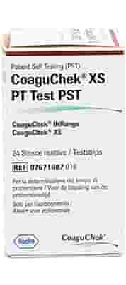 COAGUCHEK XS PT PST 24 STRISCE TEST