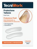 Protezione tallone in gel trasparente TecniWork, 1 paio