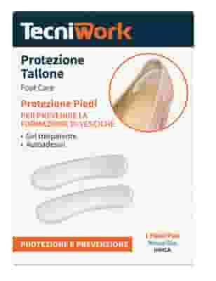 Protezione tallone in gel trasparente TecniWork, 1 paio