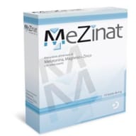 Integratore Mezinat con Melatonina e Magnesio, 14 bustine