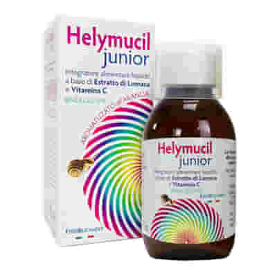 HELYMUCIL JUNIOR ESTRATTO DI LUMACA E VITAMINA C 150 ML AROMATIZZATO ALL'ARANCIA