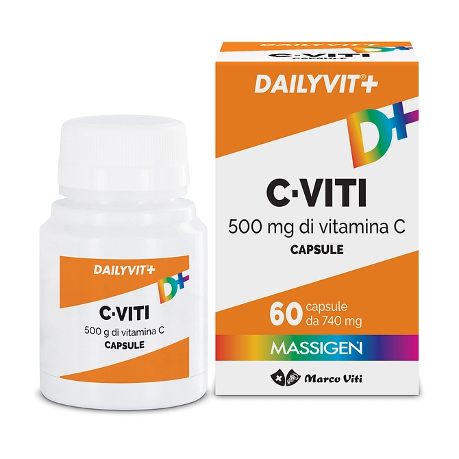 Dailyvit+ C Viti 500 Mg Di Vitamina C 60 Capsule