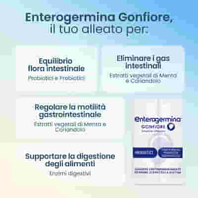 ENTEROGERMINA GONFIORE 20 BUSTINE BIPARTITE