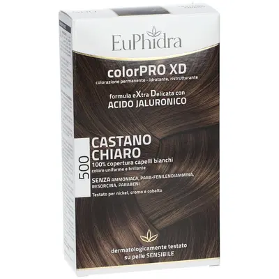 EUPHIDRA COLORPRO XD 500 CAST CHIARO GEL COLORANTE CAPELLI IN FLACONE + ATTIVANTE + BALSAMO + GUANTI EUPHIDRA COLORPRO XD 500 CAST CHIARO GEL COLORANTE CAPELLI IN FLACONE + ATTIVANTE + BALSAMO + GUANTI