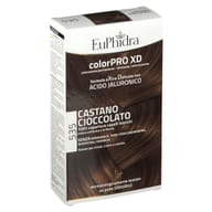 EUPHIDRA COLORPRO XD 535 CASTANO CIOCCOLATO GEL COLORANTE CAPELLI IN FLACONE + ATTIVANTE + BALSAMO + GUANTI