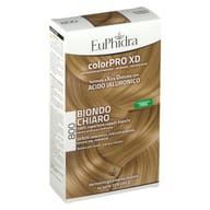 EUPHIDRA COLORPRO XD 800 BIONDO CHIARO GEL COLORANTE CAPELLI IN FLACONE + ATTIVANTE + BALSAMO + GUANTI
