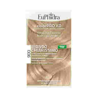 EUPHIDRA COLORPRO XD 900 BIONDO CHIARISSIMO GEL COLORANTE CAPELLI IN FLACONE + ATTIVANTE + BALSAMO + GUANTI