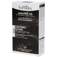 EUPHIDRA COLORPRO XD 300 CASTANO SCURO GEL COLORANTE CAPELLI IN FLACONE + ATTIVANTE + BALSAMO + GUANTI