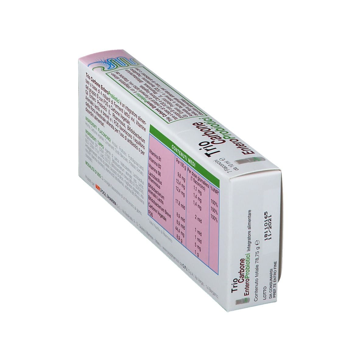 TRIOCARBONE ENTEROPROBIOTICI 7 FLACONCINI X 10 ML