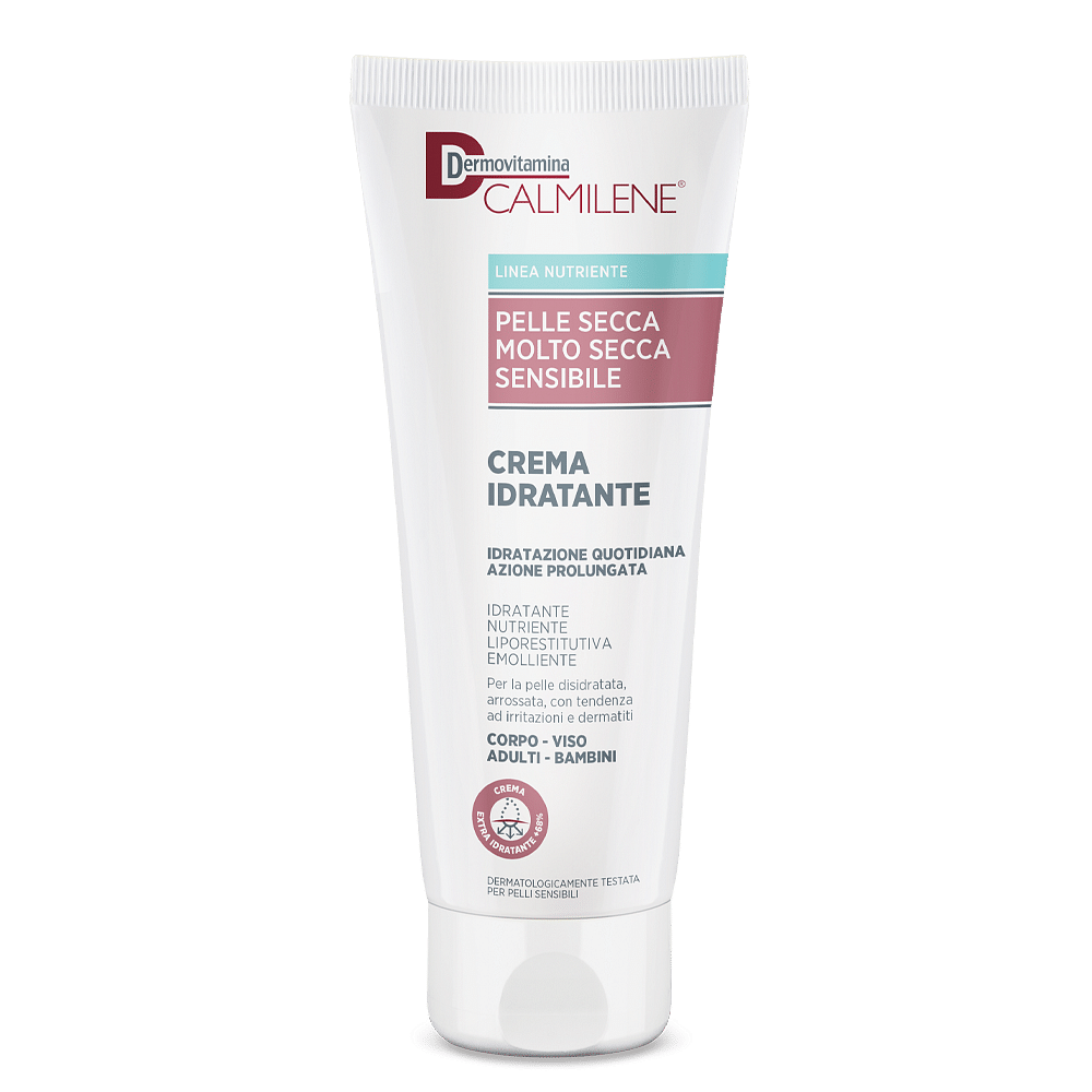 Dermovitamina Calmilene Crema Idratante Per Pelle Secca, Molto Secca E Sensibile 250 Ml