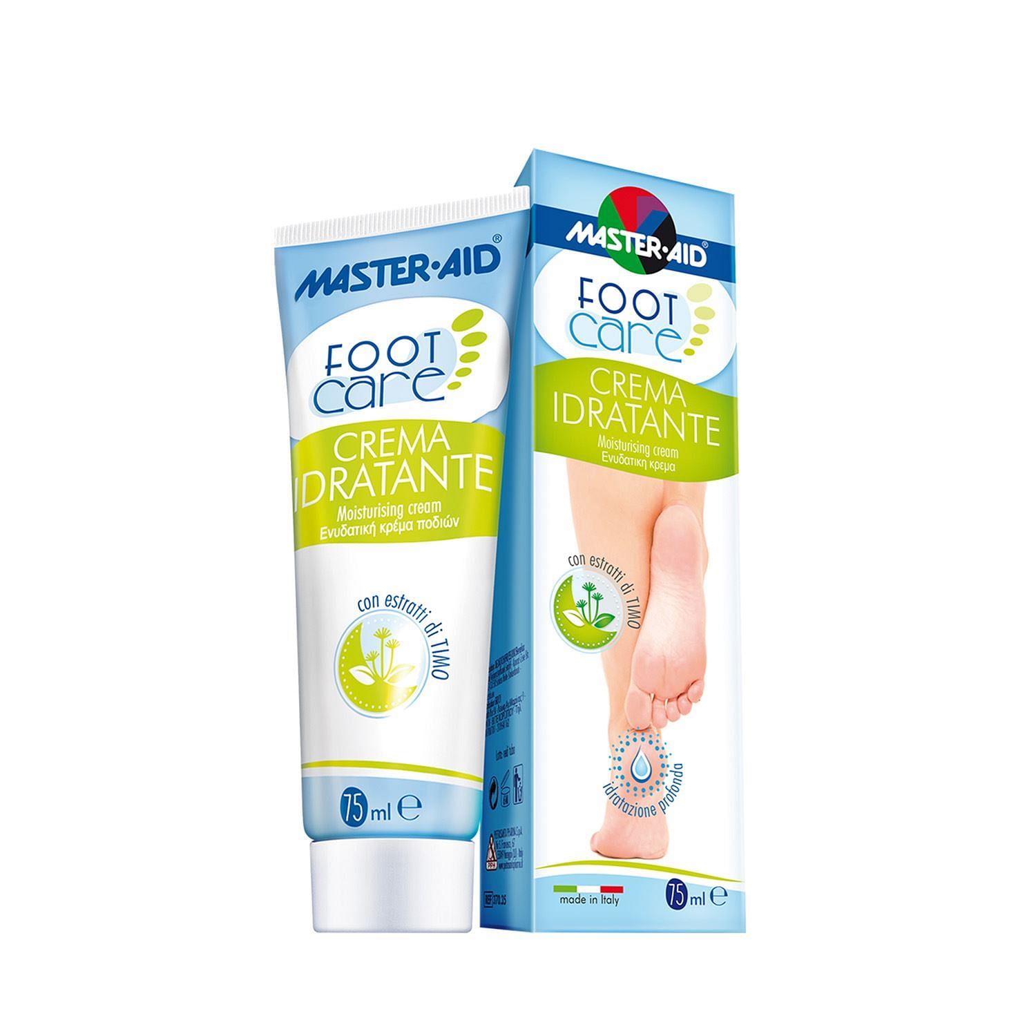 Master Aid Foot Care Crema Idratante 75 Ml