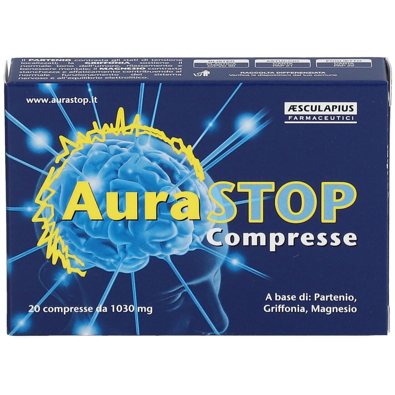 AURASTOP 20 COMPRESSE