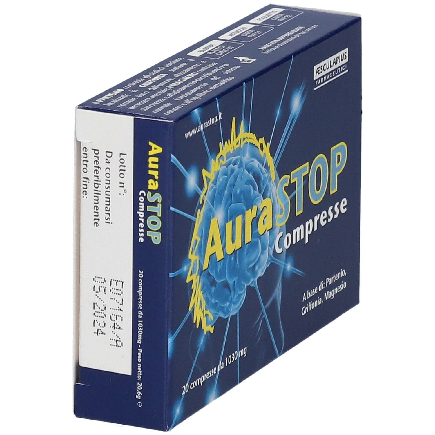 AURASTOP 20 COMPRESSE