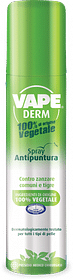 Vape Derm 100% Vegetale Antipuntura Spray 75 Ml