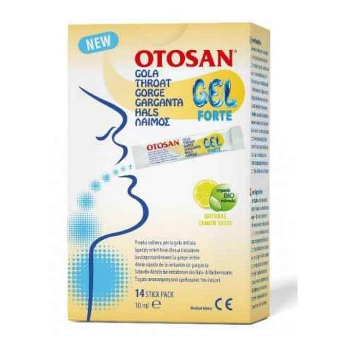 Otosan Gola Gel Forte 14 Stick Pack Da 10 Ml