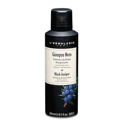 GINEPRO NERO SCHIUMA DA BARBA ENERGIZZANTE 200 ML