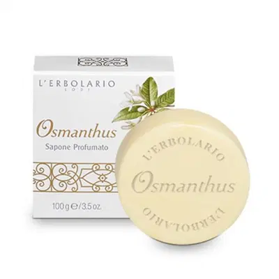 OSMANTHUS SAPONE PROFUMATO SCATOLA DORATA 2 SAPONI DA 100 G EDIZIONE LIMITATA OSMANTHUS SAPONE PROFUMATO SCATOLA DORATA 2 SAPONI DA 100 G EDIZIONE LIMITATA