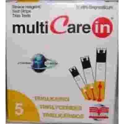 Strisce Trigliceridi Multicare In con aspirazione capillare, 5 pz