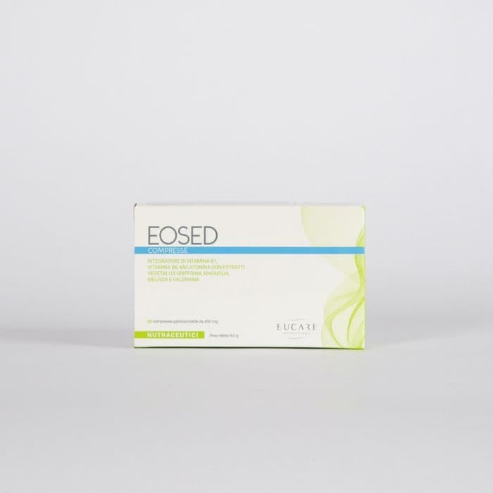 Integratore EOSED per il sonno con melatonina, 20 compresse