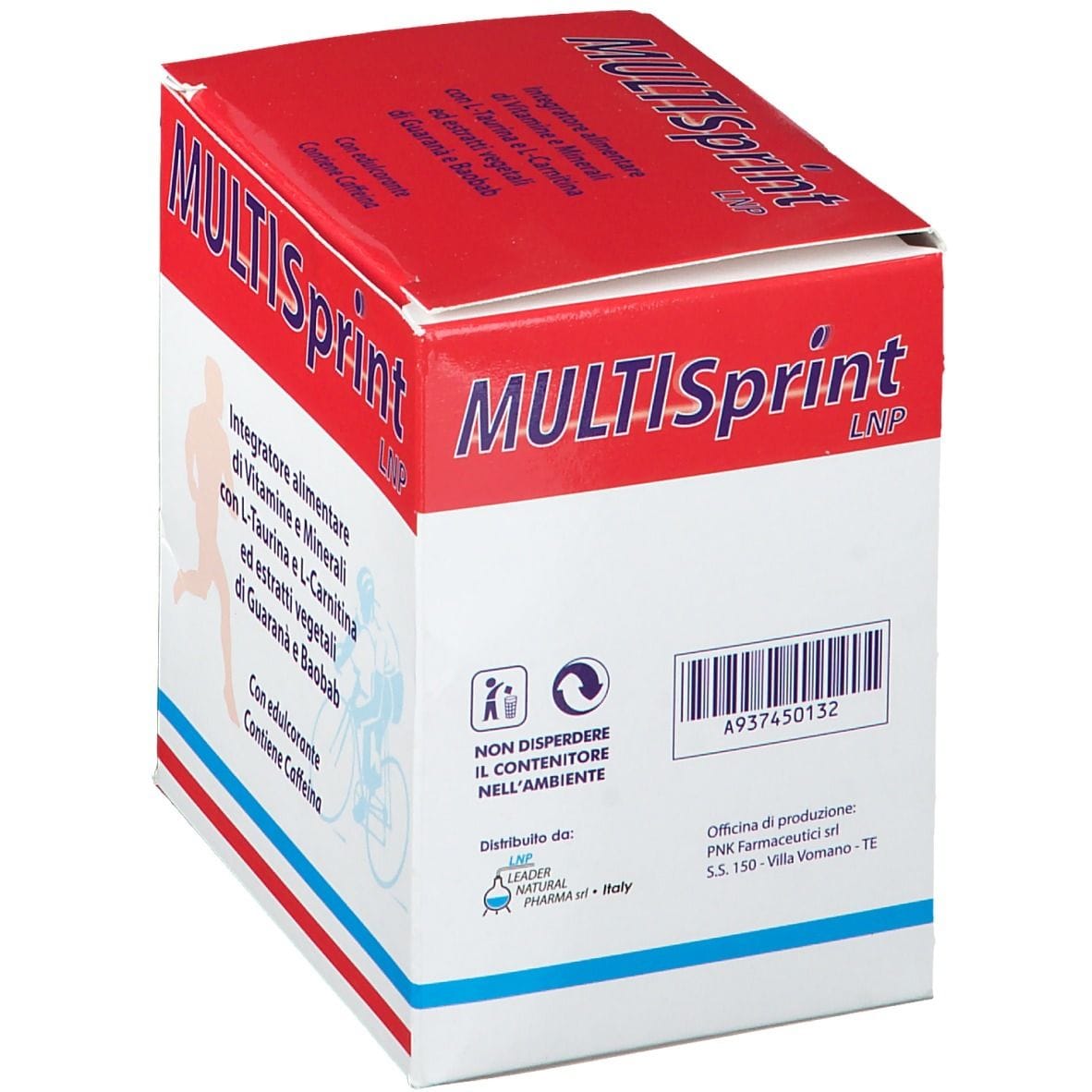 Integratore Multisprint LNP salino bioenergetico, 20 bustine