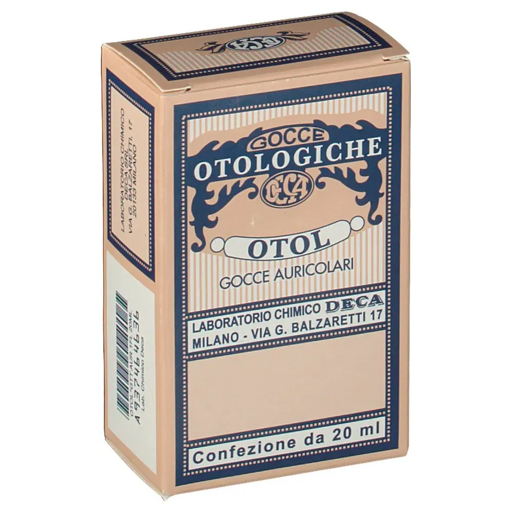 Gocce auricolari Otol emollienti per il cerume, 20ml
