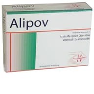 Integratore Alipov con Acido Alfa Lipoico, 20 compresse