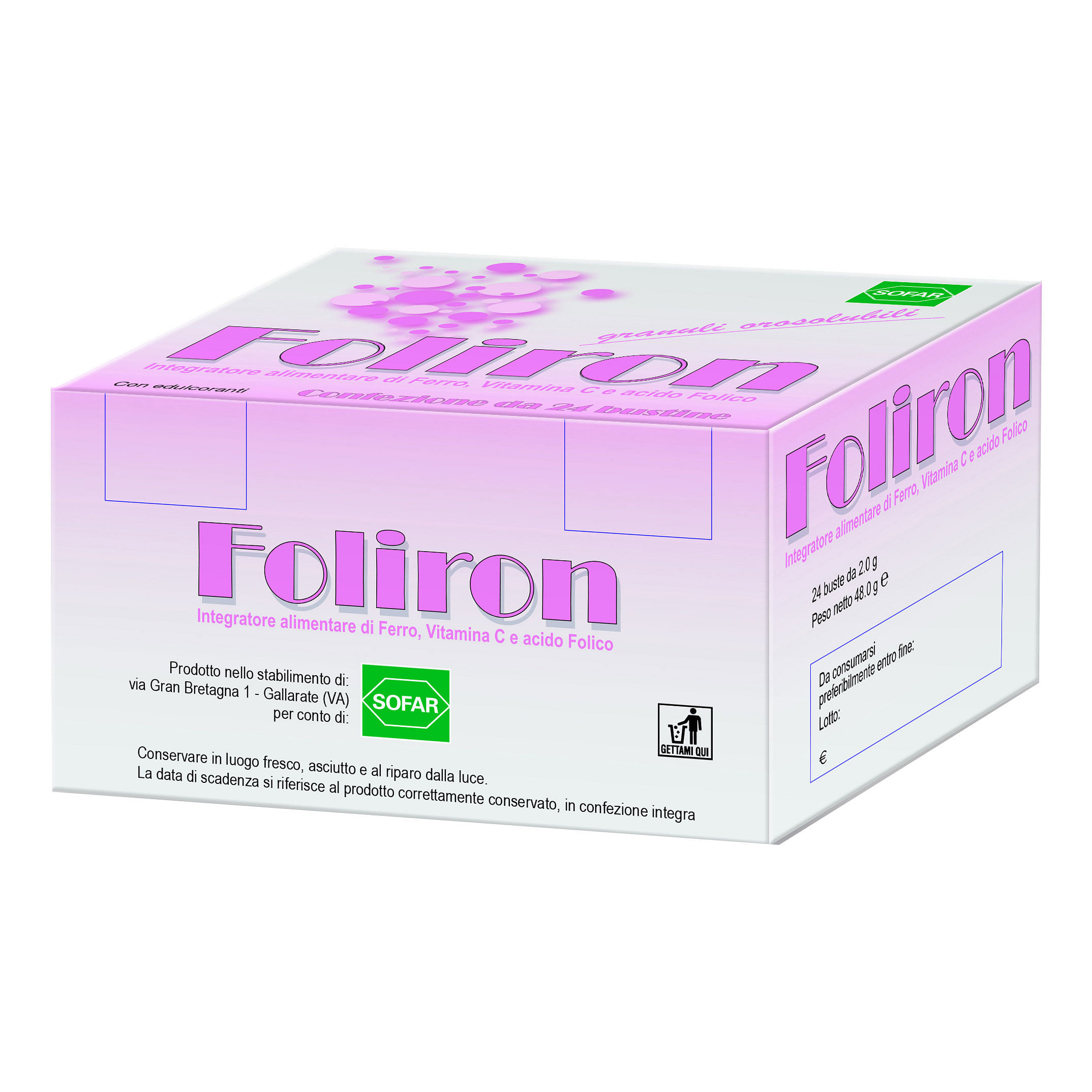 Foliron 24 Bustine