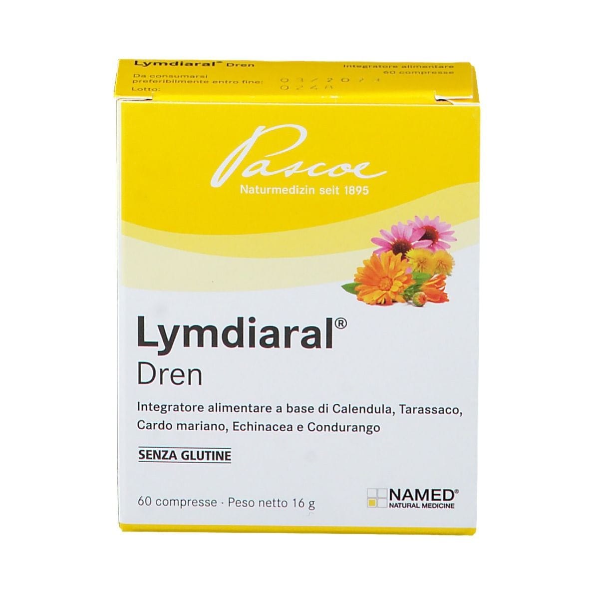 LYMDIARAL DREN 60 COMPRESSE