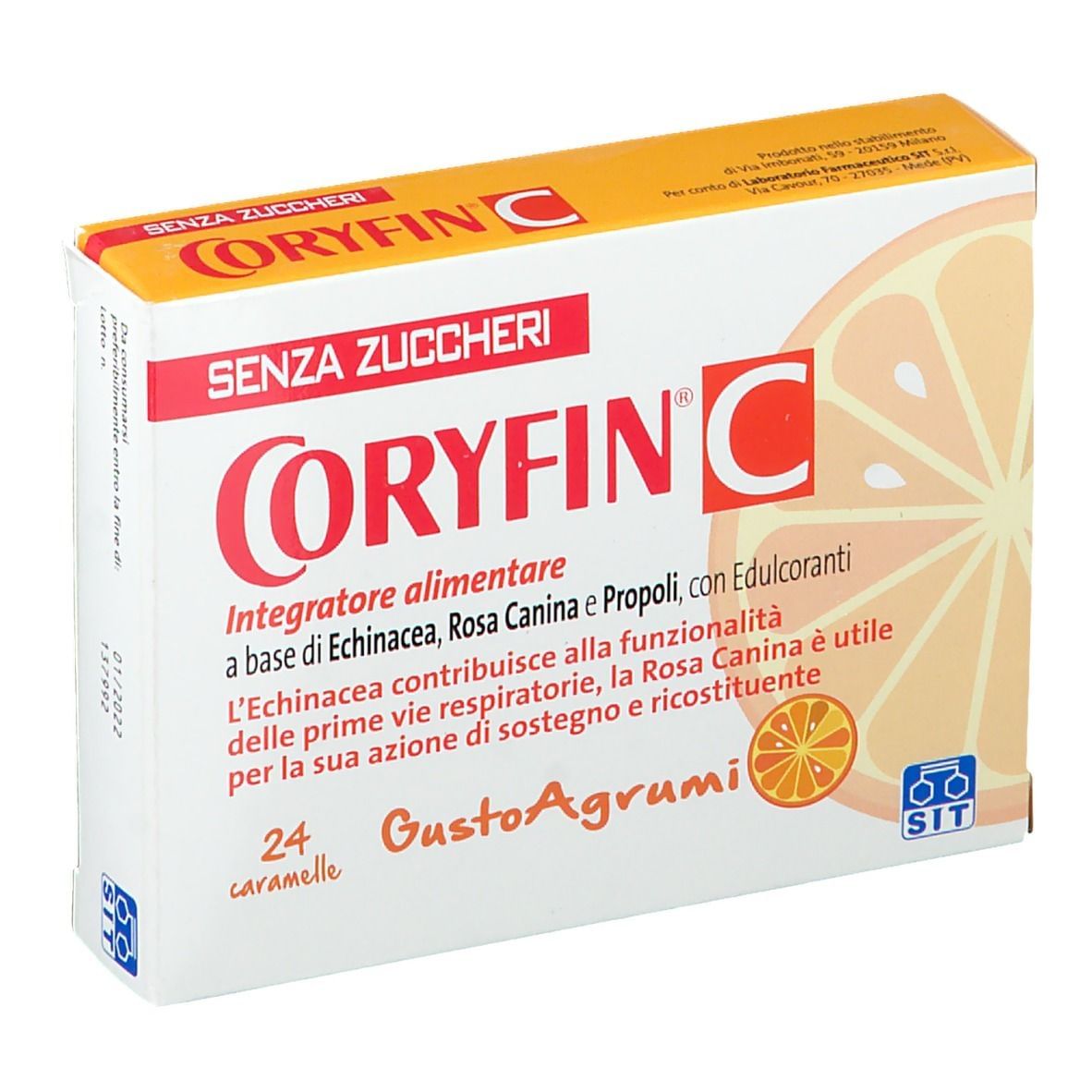 CORYFIN C SENZA ZUCCHERO AGRUMI 48 G