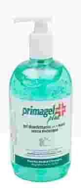 GEL DISINFETTANTE PRONTA ALL'USO PER LA DISINFEZIONE DELLE MANI E DELLA CUTE PRIMAGEL PLUS 500ML
